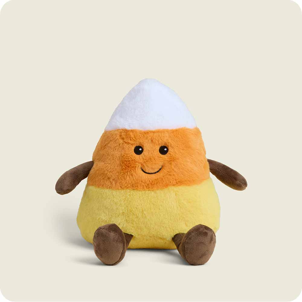 Microwavable Candy Corn Stuffed Animal Warmies